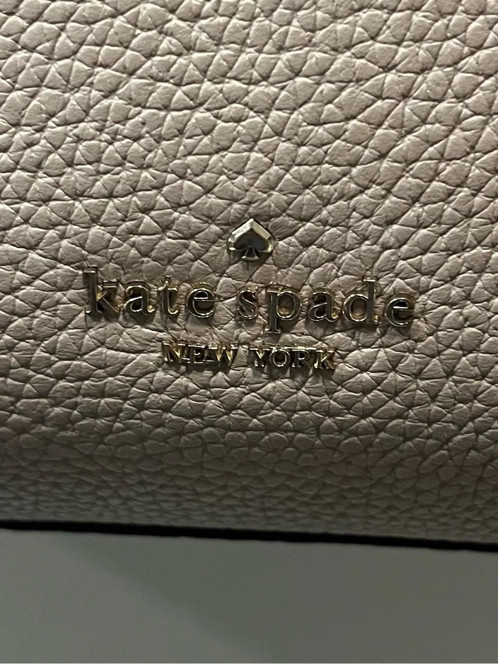 kate spade Jackson pebbled leather shoulder bag with snake-print accents